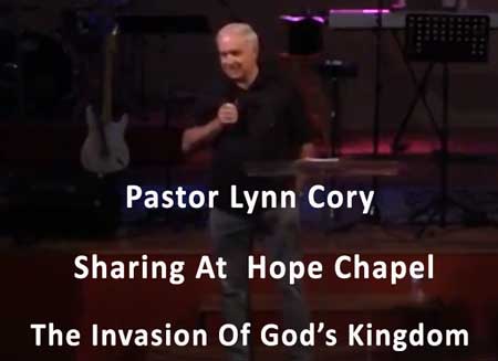 Pastor Lynn Cory Sharing The Vision At Hope Chapel